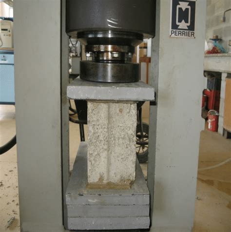 hollow concrete block testing